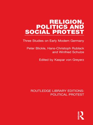 cover image of Religion, Politics and Social Protest